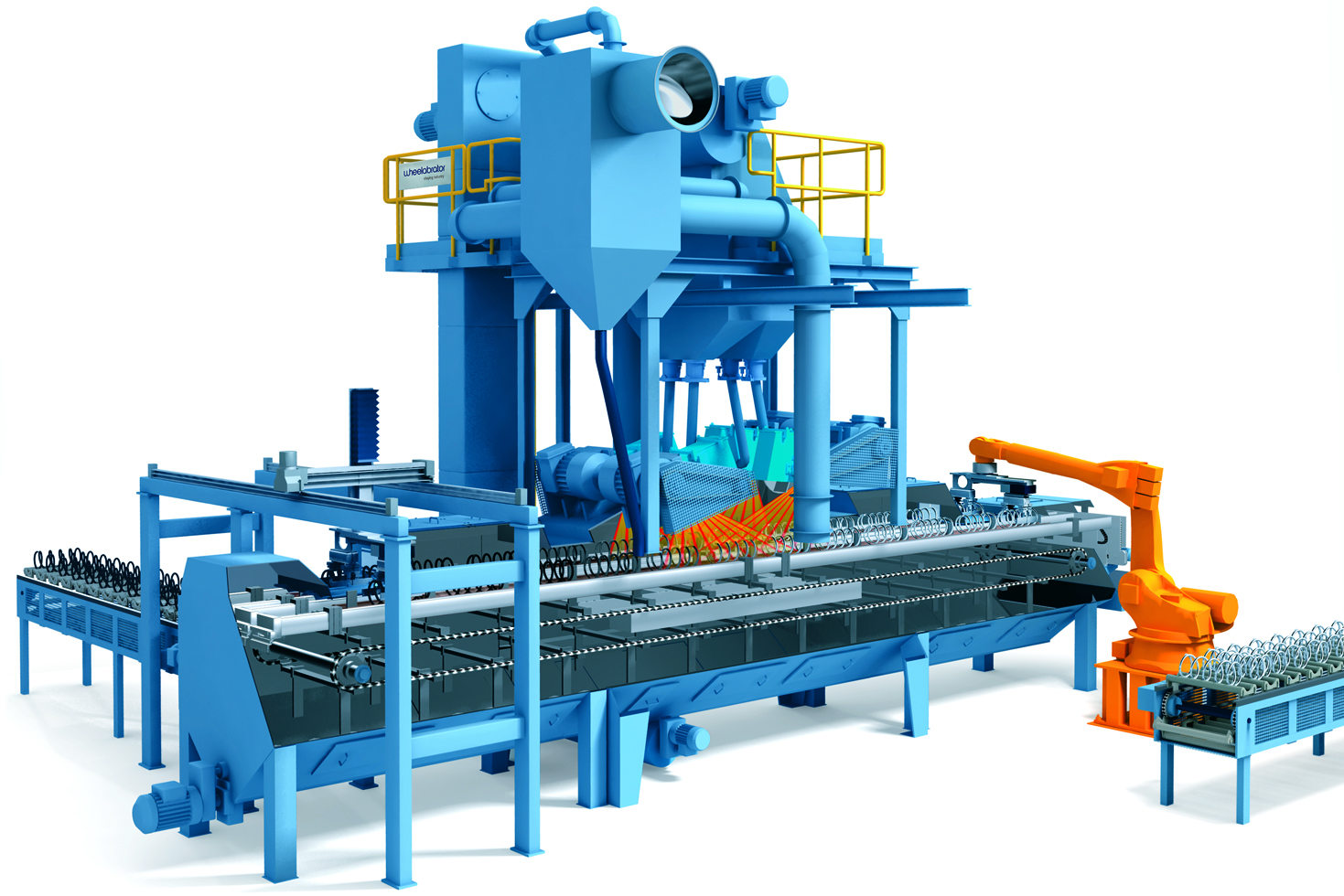 SPRING PEENING MACHINE RDS